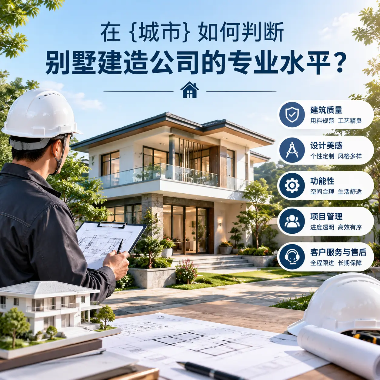 在 镇宁 如何判断别墅建造公司的专业水平？