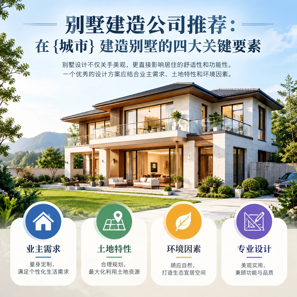 别墅建造公司推荐：在 镇宁 建造别墅的四大关键要素