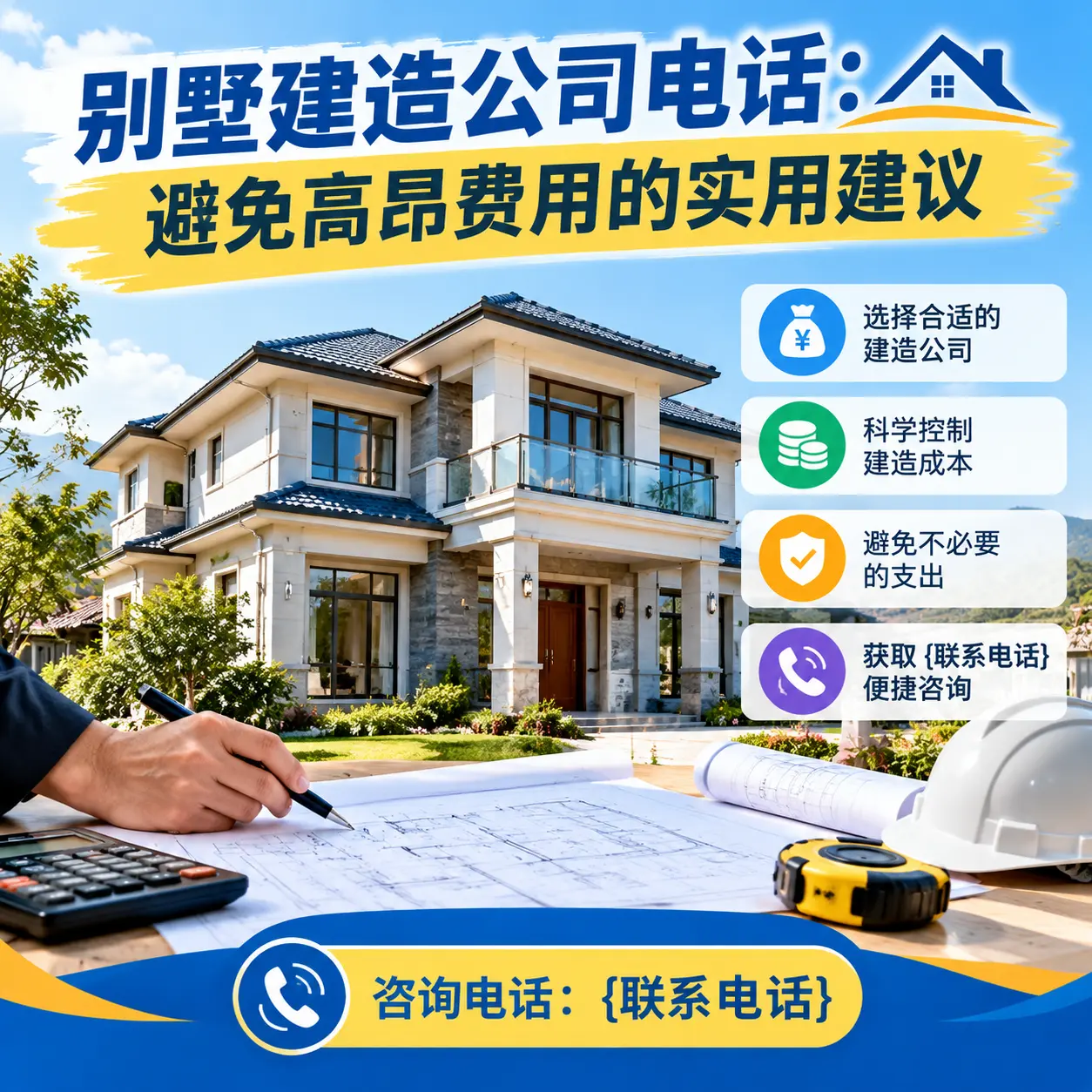镇宁别墅建造公司电话：避免高昂费用的实用建议