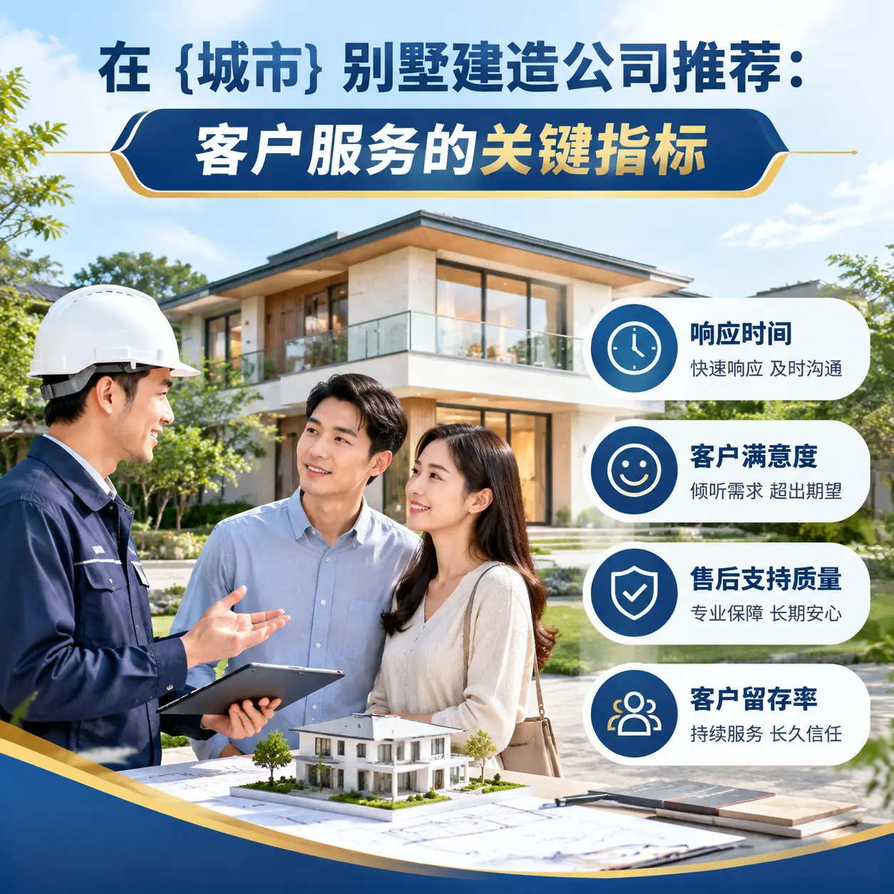 在 镇宁 别墅建造公司推荐:客户服务的关键指标